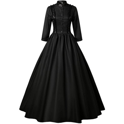green emerald velvet dress Goth Lace Dress L/XL