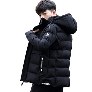 2024 Fashion New Winter Jacket Men Thicken Warm Parkas Hooded Coat Fleece Jackets Outwear