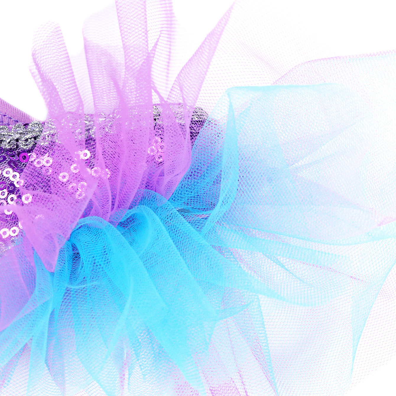 Girls Purple Butterfly Mesh Tutu Dresses Princess Tulle Costume Carnival Halloween Fairy Dress Up for Kids 2-11T