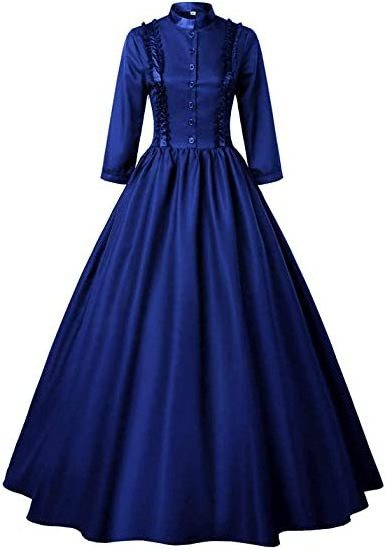 Medieval Retro Punk Gothic Court Princess Dress Royal Lady Ball Dress Elegant Vampire Devil Victorian Costume