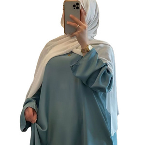 Muslim Women's Abaya Long Full Sleeve Islamic Dresses Clothing Modest Outfits Floor Length Tassel Dress Arabic Style Gown