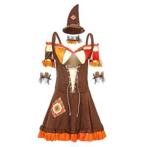 Dance Cosplay Clown Witch Costume Drama Stage Performance Costume Halloween Costume