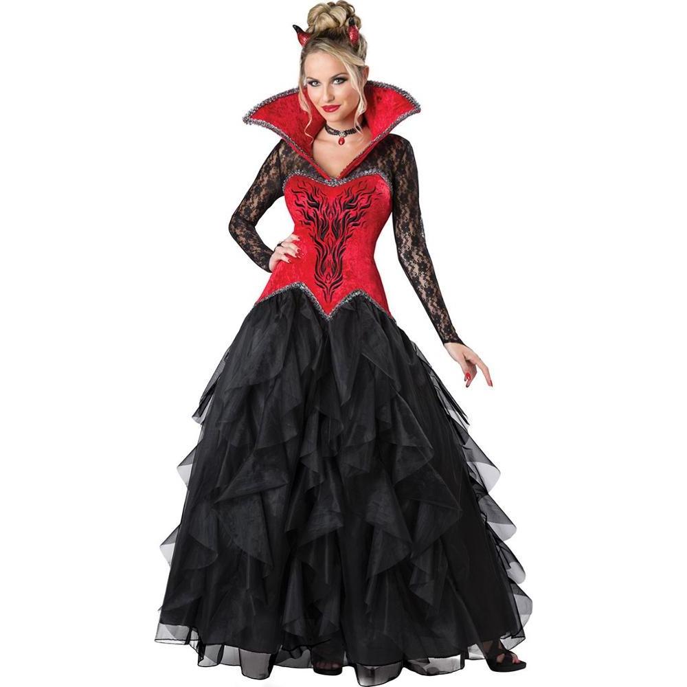 Halloween Costume Sexy Vampire Costume Women Masquerade Party Cosplay Gothic Halloween Dress Vampire Role Play Clothing Witch