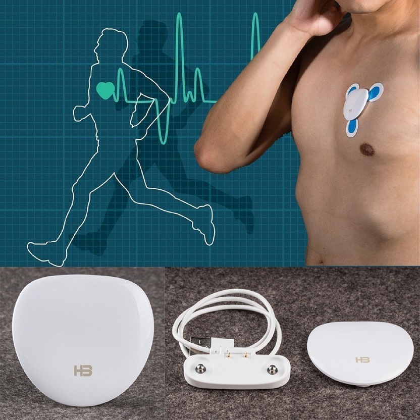 CE medical grade elderly home care telemedicine device 24 hours Mintti Heartbook ecg monitoring portable holter monitor