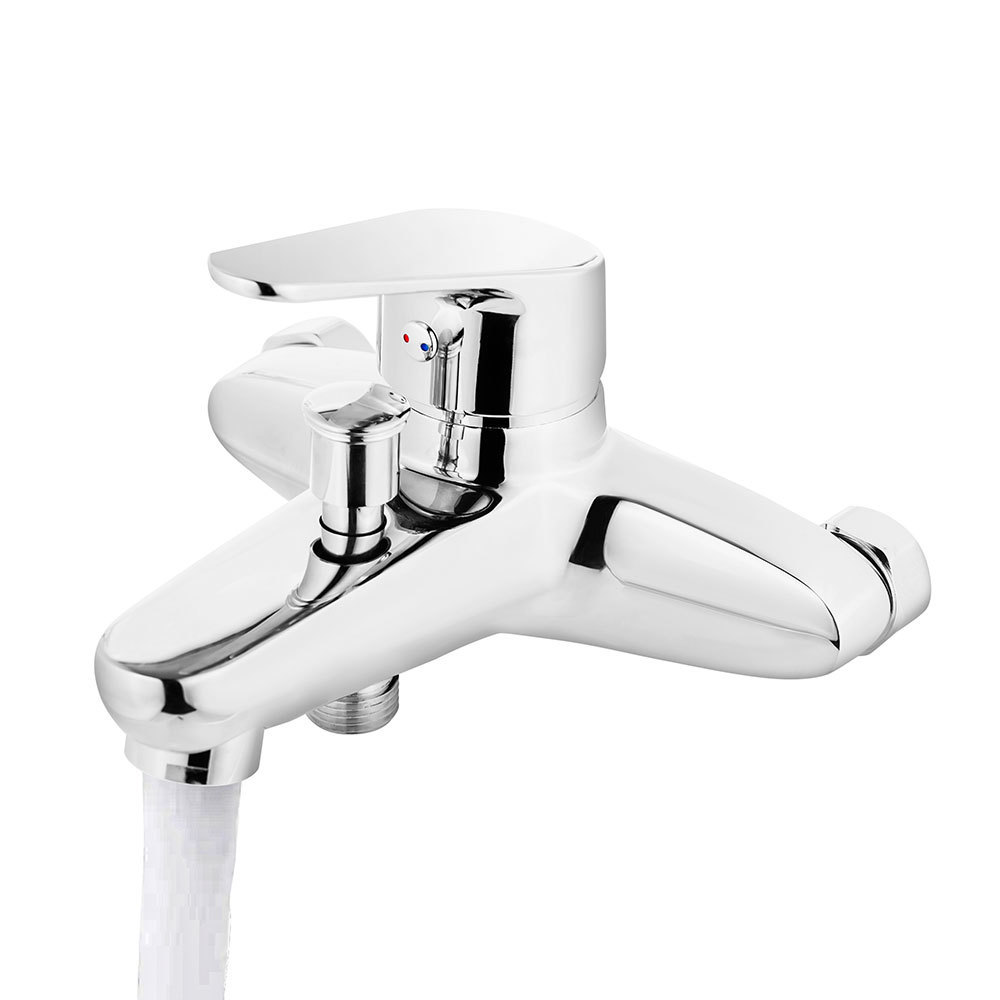 Wall Mounted Bathroom Bathtub Mixer Tap Water Filter Tap High Pressure Bathtub Bath Shower Set Faucet Brass Mixer