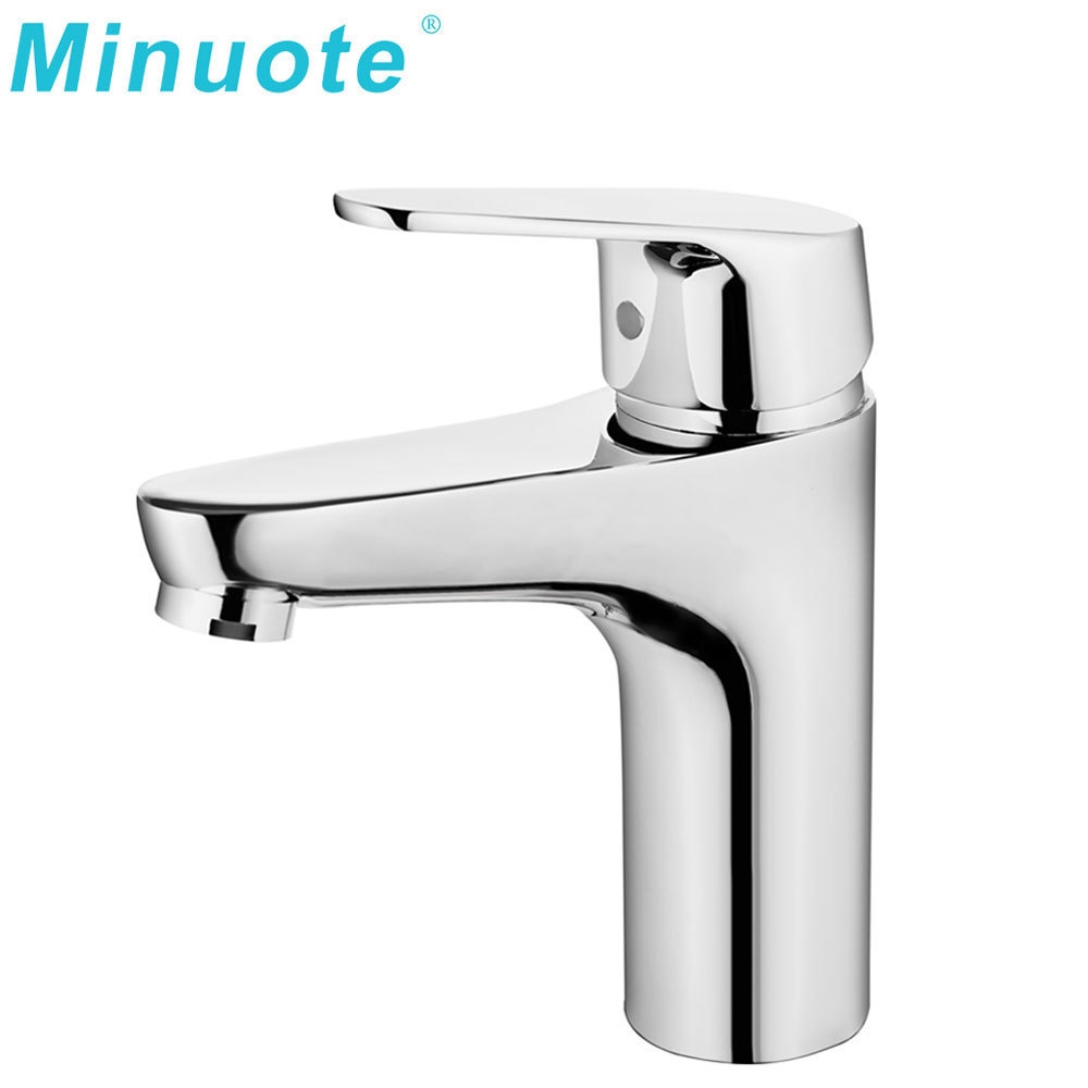 Brass basin faucet bath mixer taps single handle bathroom products faucets