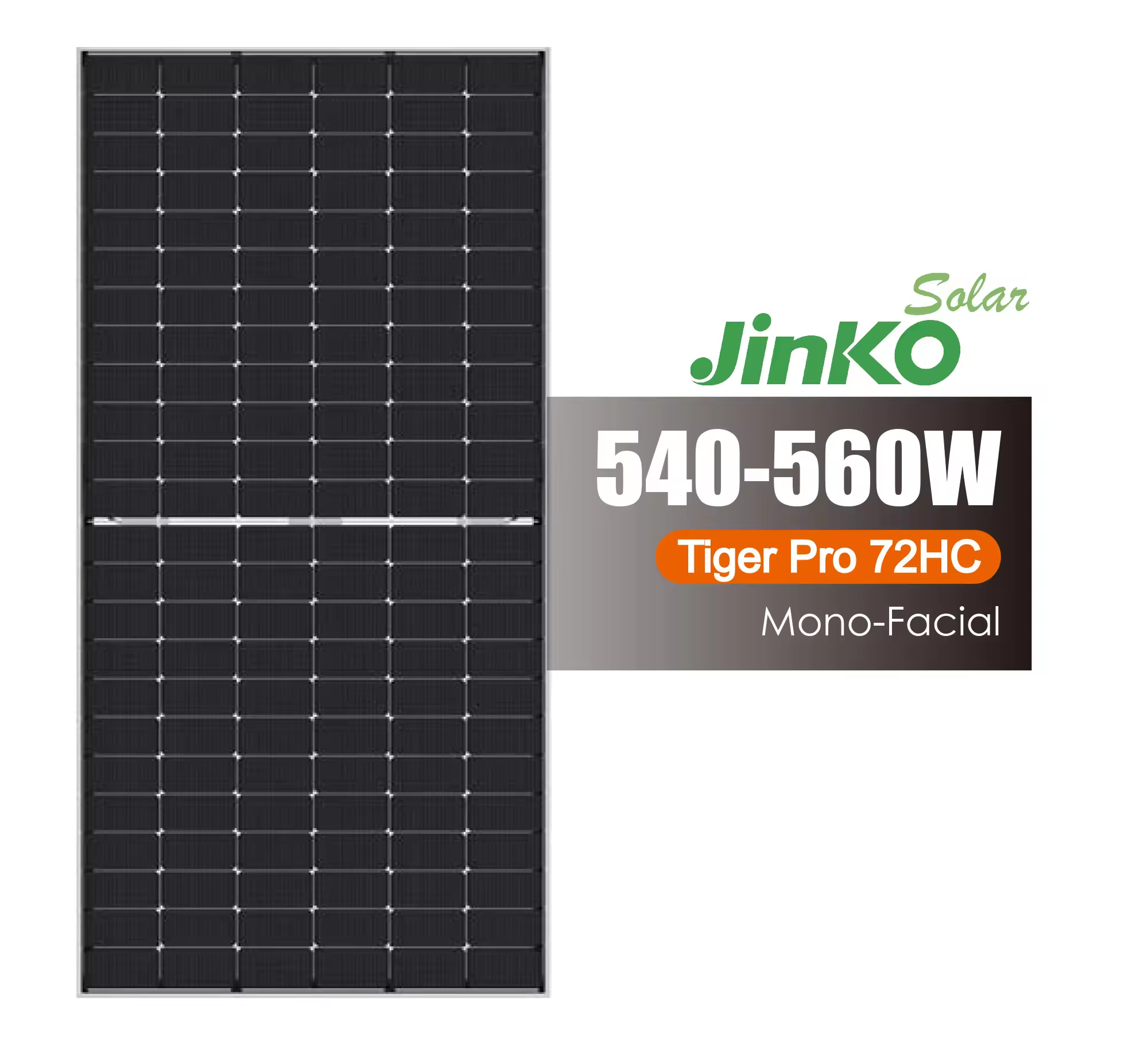 Jinko solar panel Best Selling Photovoltaic Modul 540W 545W 550W 555W 560W Mono-facial Solar Panels for Home Using