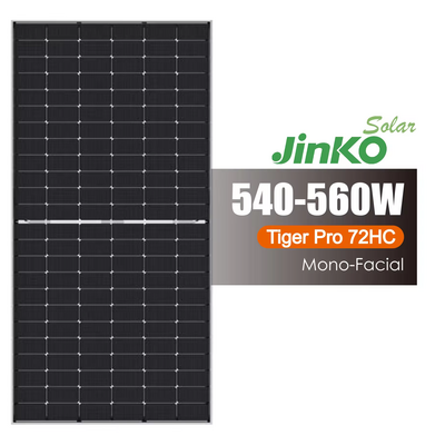 Jinko solar panel Best Selling Photovoltaic Modul 540W 545W 550W 555W 560W Mono-facial Solar Panels for Home Using