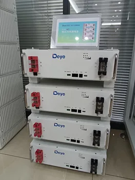 Deye Rack-mounted household energy storage battery lifepo4 pack 15kwh 20kwh 30kWh for solar system