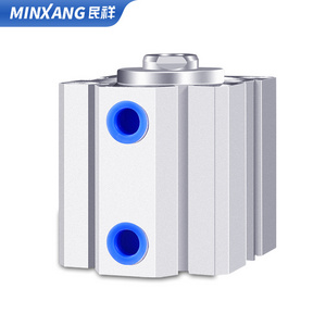 Manufacturer's direct supply of standard Sda series short stroke compact mini cylinders