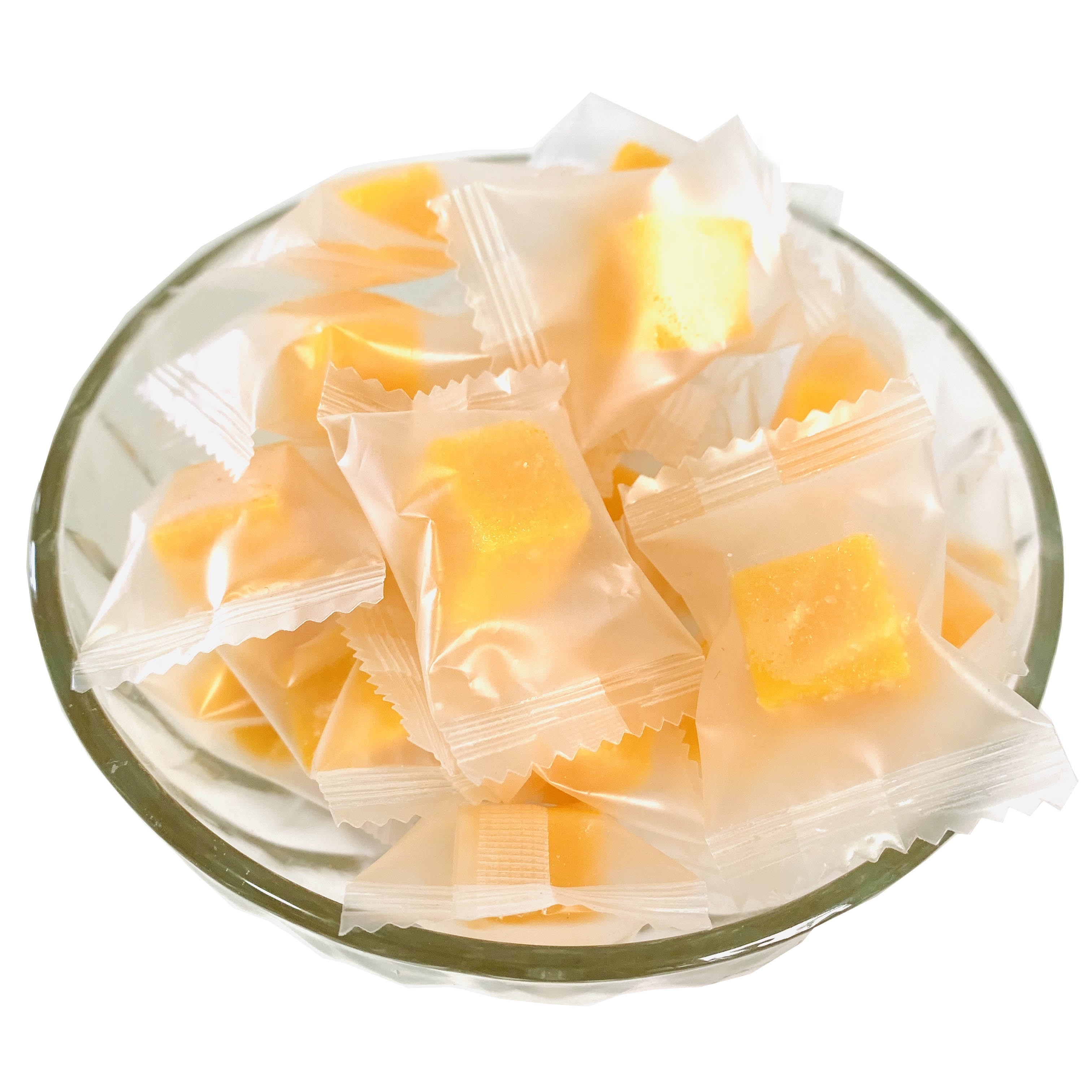 Factory Direct Supply Individual Pack Fruit Flavored Soft Candy Sugar Coated Mango Flavour Chewing Gummy Candy