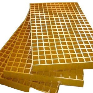 Molded FRP Grating Fiber Reinforced Plastic Car Wash Floors Grille Fiberglass Walkway Grating