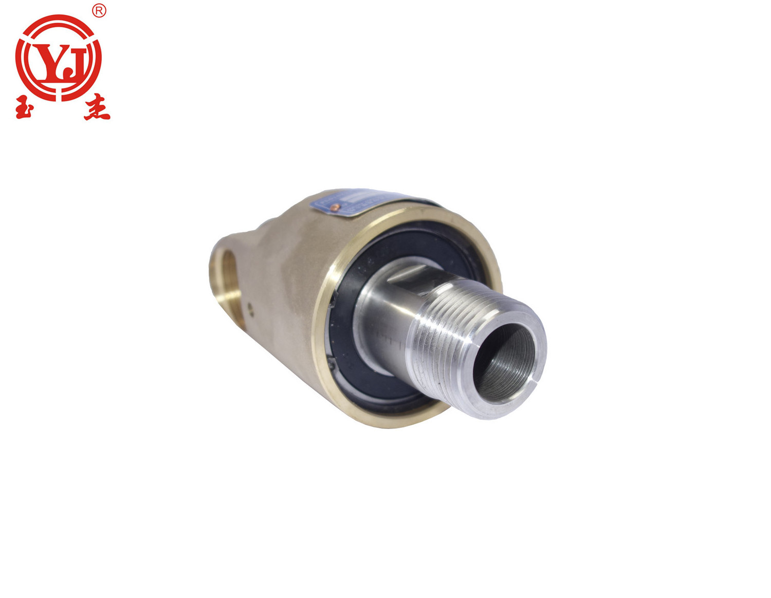 BSP NPT thread brass pipe cooling rotary joint water rotating