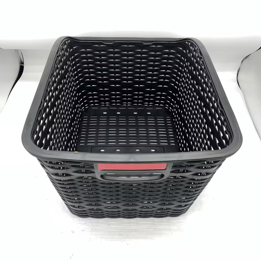 Bike rear-mounted basket bag basket Electric bike Mountain car pet mesh basket support