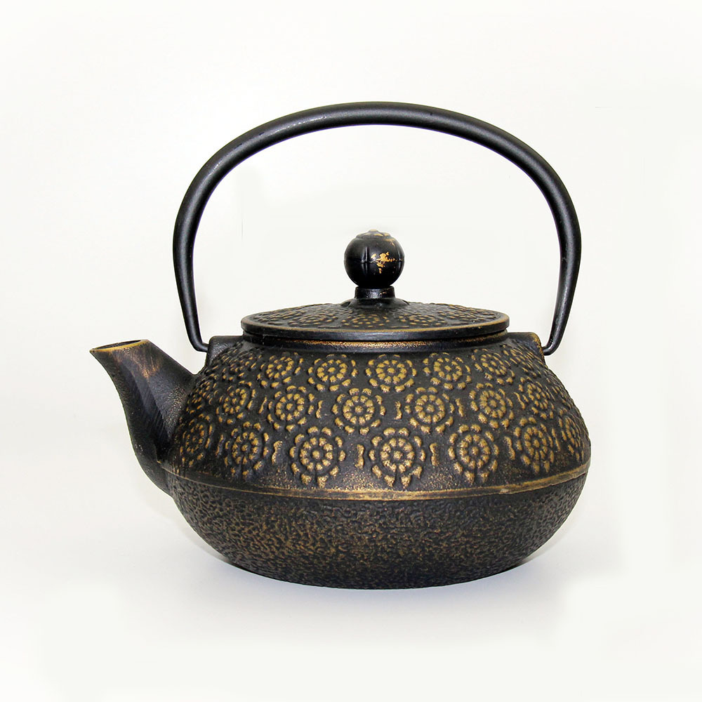 enamel japanese antique cast iron teapot 800ml water kettle