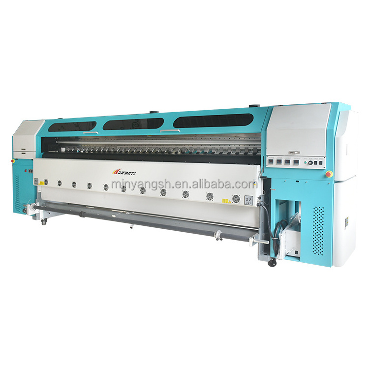 Digital large wide format a3 roll 1.9m 1.8m 3.2m outdoor 24 inch eco solvent printer 1.68 m 1.6M one way vision printing machine