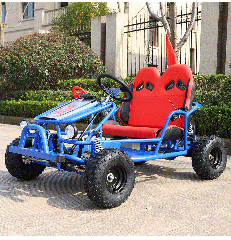 48V 500W Electric Go Cart Off Road Buggy Go Kart For Kids