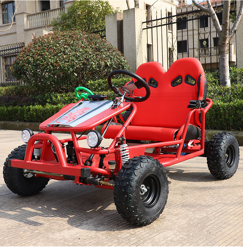 48V 500W Electric Go Cart Off Road Buggy Go Kart For Kids