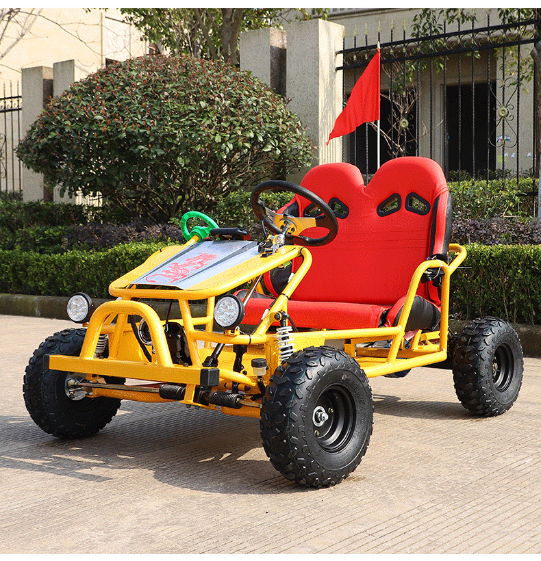 48V 500W Electric Go Cart Off Road Buggy Go Kart For Kids