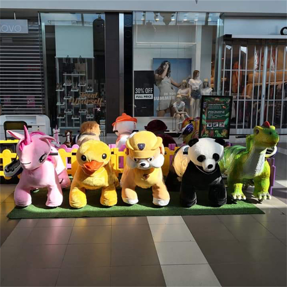 Animales Montable Electrico Animal Scooters In Mall Walking Ride On Animal Electric Mall Rides Four Wheeler For Kids