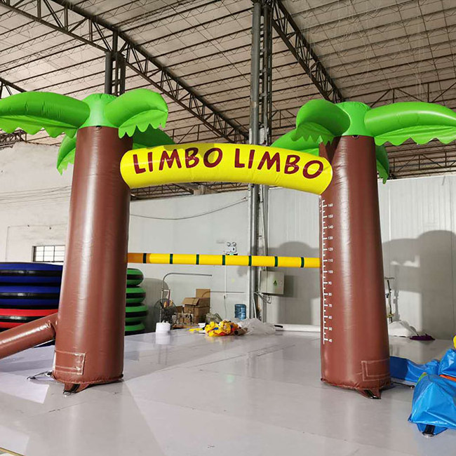 SIBO Hot Sale Kids And Adults Game for Party Rental  Indoor Outdoor Funny Game Limbo Challenge Inflatable Sports Games