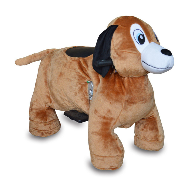 Hot Selling Animal Scooters Electric Ride On Toy Music Plush Zoo Animals Ride For Shipping Mall