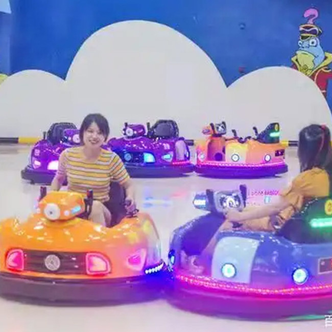 SIBO Shopping Mall High Quality Round UFO Kiddie Rides 24V Adult Coin Operated  Electric Battery Bumper Car