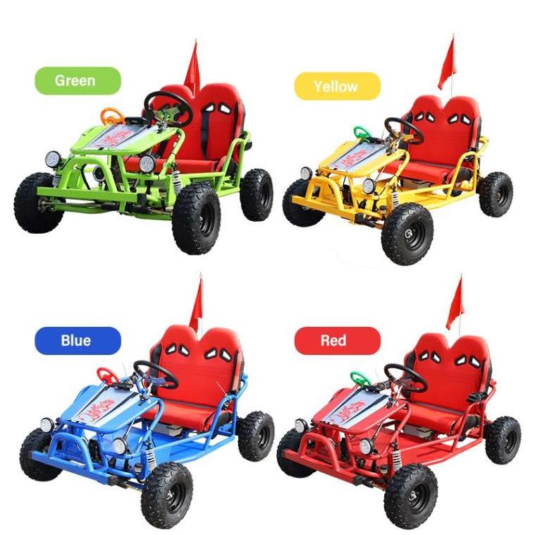 SIBO High Quality New Highper 500w 48v Mini Quad Electric Utv Kids Go Kart Buggy For Adult