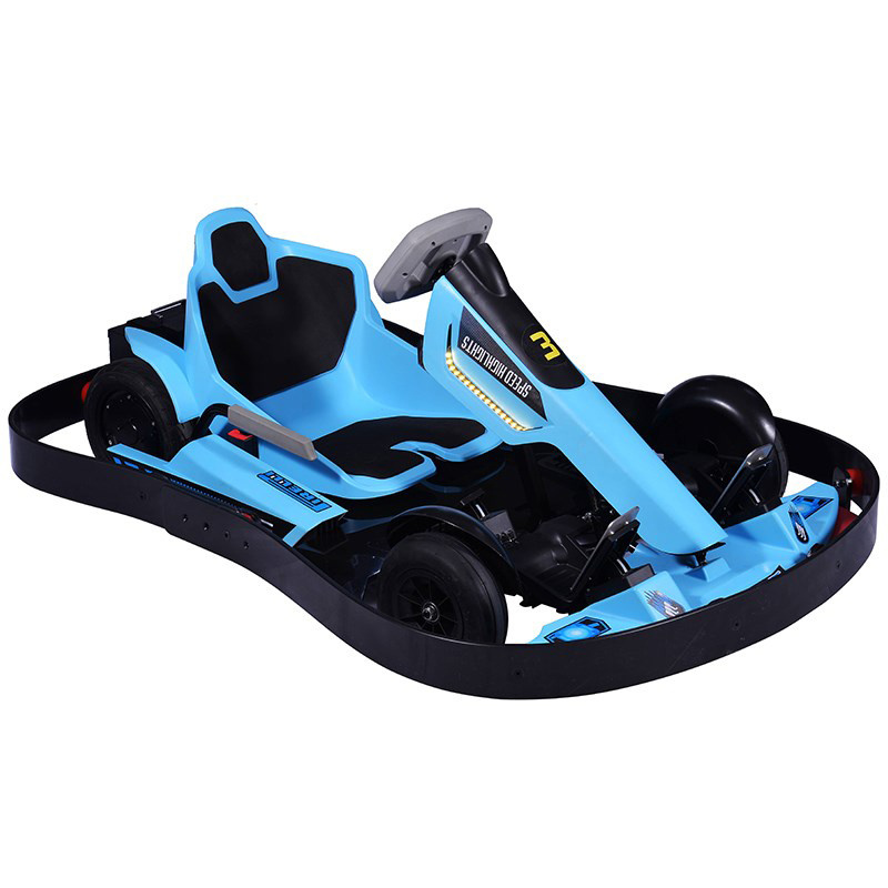 Kids Go kart Pro Toys Compatible Frame Car Racing 3 Gears 35Km/h Electric Go Kart for Kids Adults