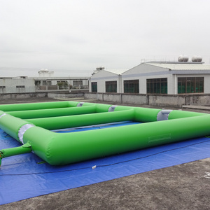 Outdoor Cheap Inflatable Soccer Field Green Color Soccer Arena for Sale