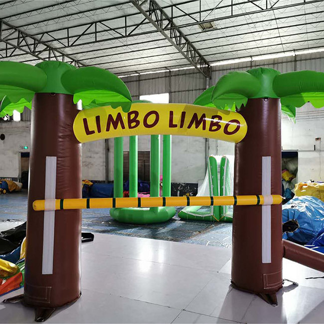 SIBO Hot Sale Kids And Adults Game for Party Rental  Indoor Outdoor Funny Game Limbo Challenge Inflatable Sports Games