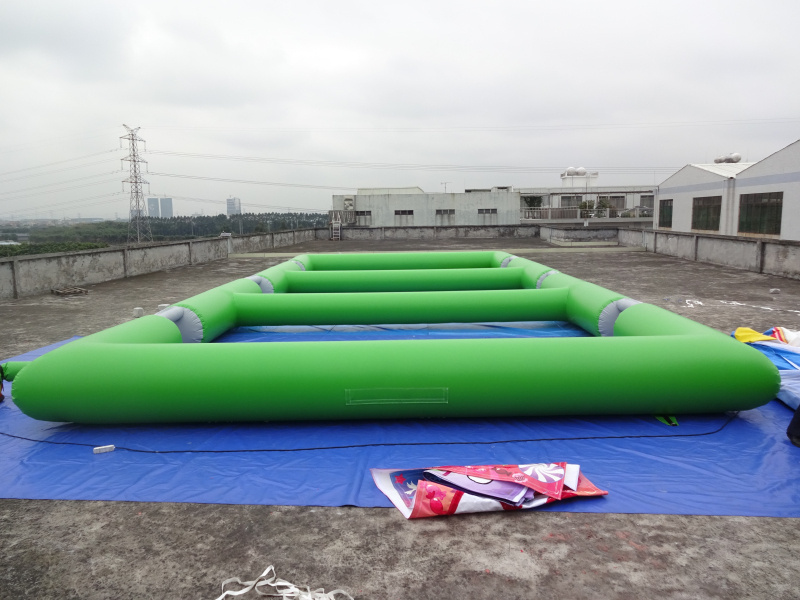 Outdoor Cheap Inflatable Soccer Field Green Color Soccer Arena for Sale