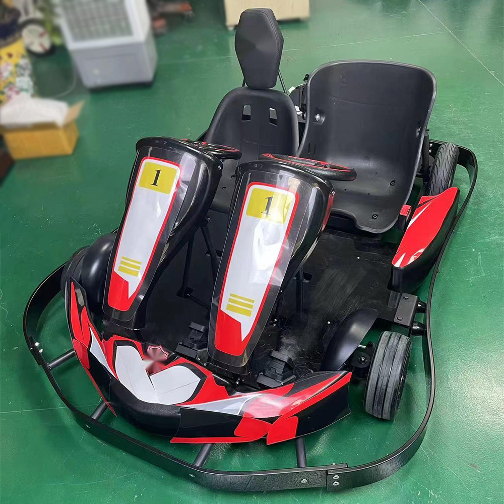 Professional High Quality 2 Seater Go Body Racing kart Double Seat Rental go kart