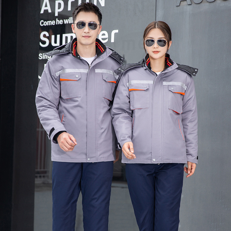 Custom Workshop Industrial Mechanic Mine Work Working Winter Anti Static Engineer Work Uniform Women Overalls For Men