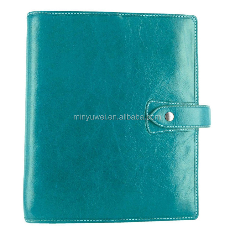 Filofax A5 Size Leather Organizer Agenda Calendar Ring Binder