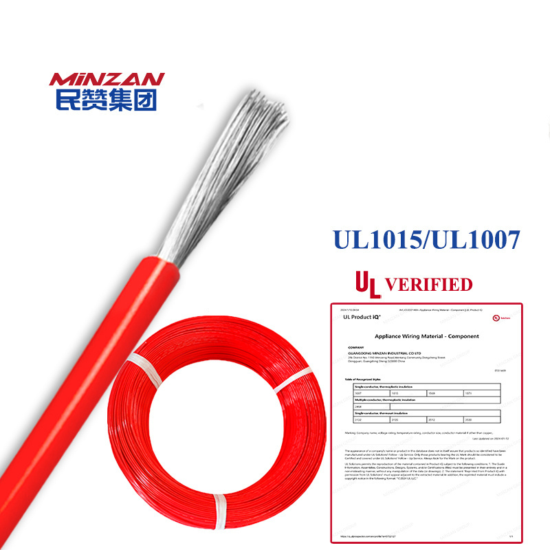 UL1007 UL1015 2Awg 3Awg 4Awg 5Awg 6Awg 8Awg 9Awg 1/0 2/0 3/0 4/0 6 8 10 Awg Gauge 600V Pvc Tinned Copper  Electronic Wire