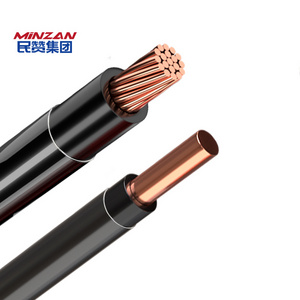 Factory Price UL listed UL AWG Wire 600V AWG 4/0 3/0 2/0 1/0 1 2 4 THHN THWN Copper Electric Cable Building Wire