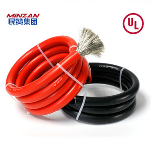 UL3512 Ultra soft  single tinned copper silicone cable 1 2 3 4 5 6 7 8 9 awg gauge flexible silicone wire