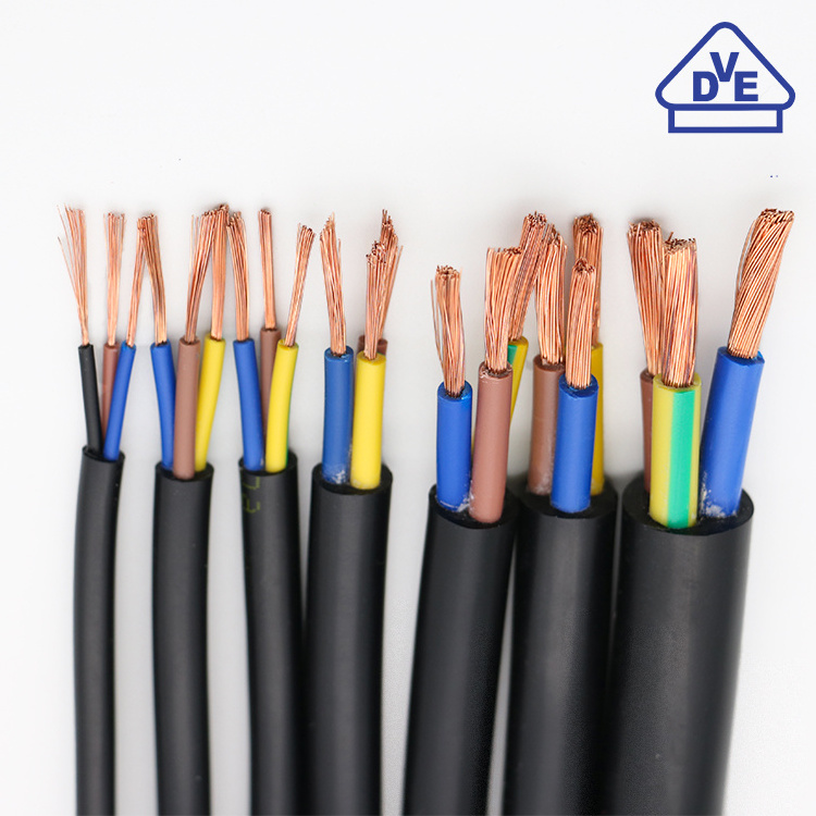 Flexible STOOW STOW SJOOW SOOW H07RN-F Multi-Core 2 3 4 Cores 3 x 1.5mm2 Copper Wires Flexible Electric Wire