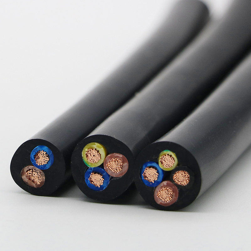 UL Approval RVV copper stranded conductor electrical cable mm PVC double insulated sheathed Multic Core flexible electric wires