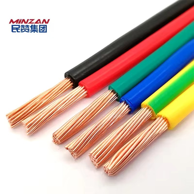 PVC Insulated BV BLV BVV BVR House Building Electric Wiring 1.5 2.5mm Copper/Aluminum Conductor Household Electrical Cable Wire