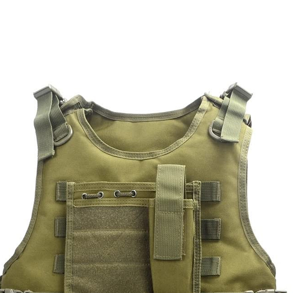 Tactical Vest Pakistan Manufacturer Light Tactical Vest Green Color Tactical Vests For Safety