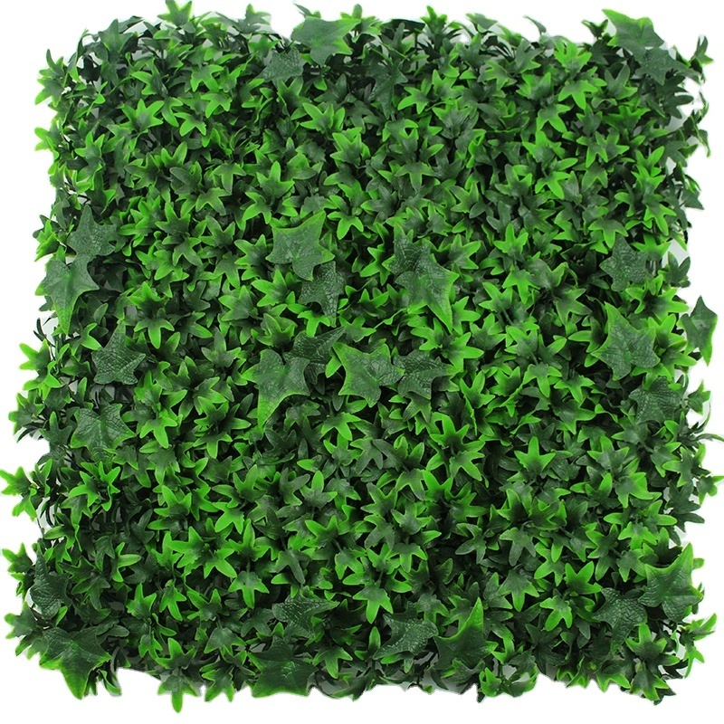 MZ188013A Indoor and outdoor UV protective fence privacy screen grass wall green background artificial hedge plants