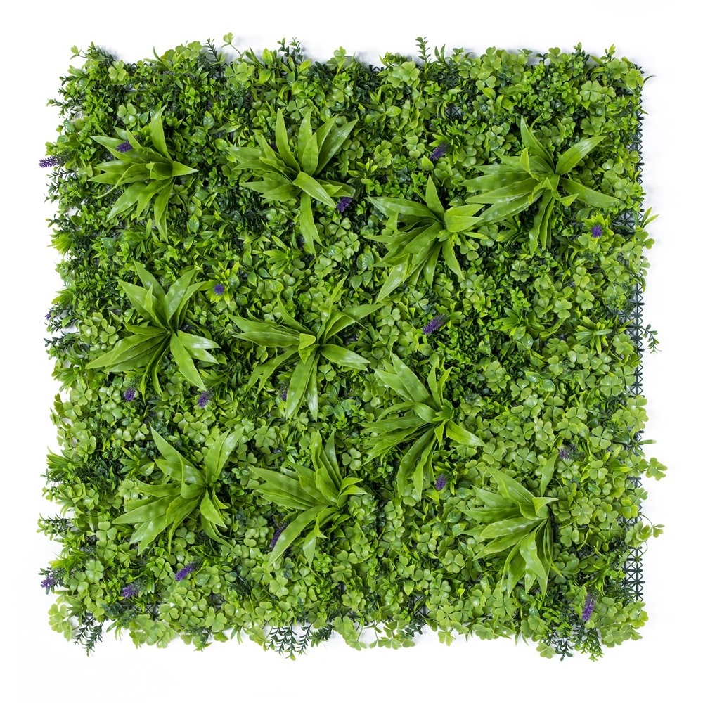 Artificial backdrop grass wall versatile for residential and commercial