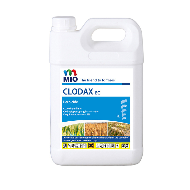 Clodinafop-propargyl 8%+Cloquintocet 2% EC High quality herbicides control in cereals  weed killer herbicides for agriculture