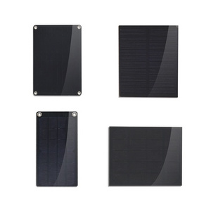 PET solar panel Factory Customize 3V /5V/ 6V/12V Mini PET Solar cell Panel for Small Solar System LED Light