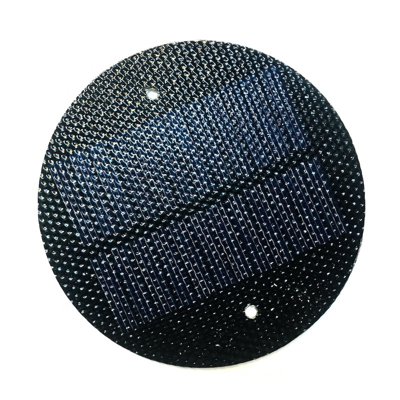 Custom made Diameter 94.5mm 6V  small mini size solar cells round triangle square PET ETFE solar panel for IOT and LED light