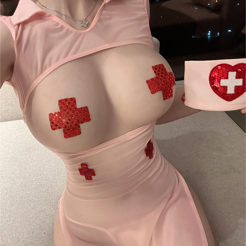 Pornographic Lingerie, Passionate And Provocative in Bed, Sexy Nurse Suit, no Need to Take off Midnight Charm Uniform