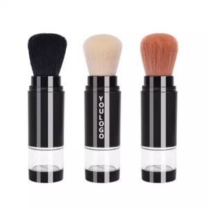 Multifunctional Refillable Body Brush with Powder Storage box  Mineral Refillable Powder Travel Makeup Brush