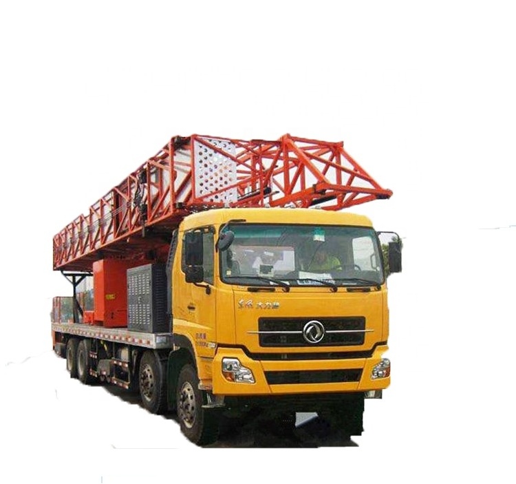 Dongfeng bridge inspection truck and operated vehicle